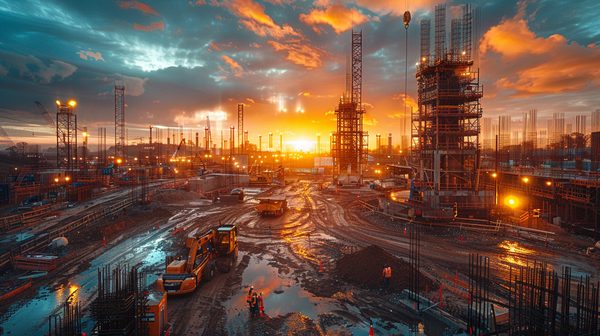 Éclairage chantier led : robustesse et efficacité