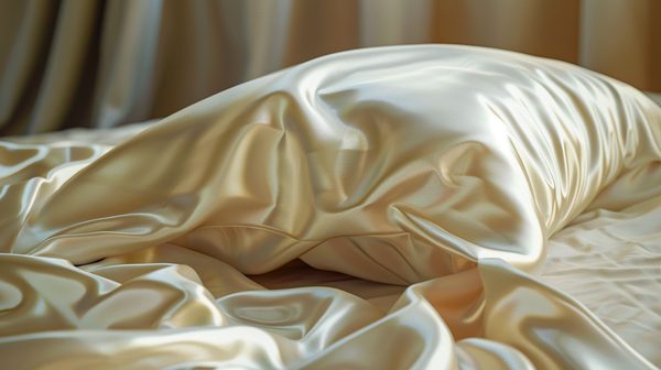 Taie d'oreiller : les avantages avec un modèle en soie